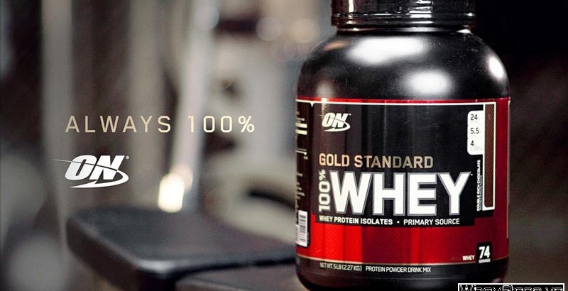 Cách dùng whey gold standard 100%?
