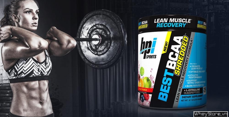 Những thông tin cần biết khi dùng Best BCAA Shredded