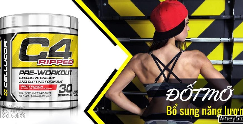 C4 Ripped-công thức cắt giảm mỡ tuyệt vời