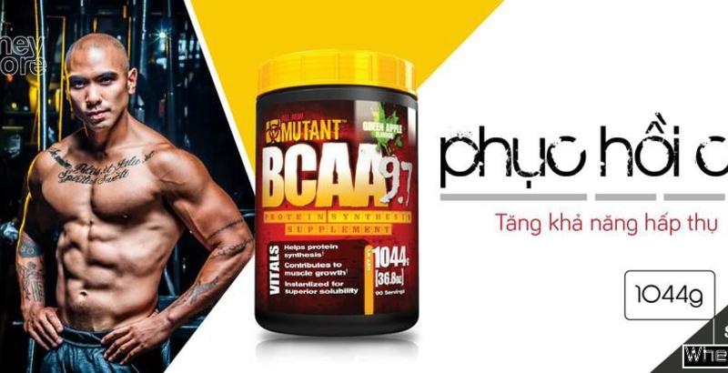 Review sản phẩm hỗ trợ Tải app F8BET phát triển Mutant BCAA 