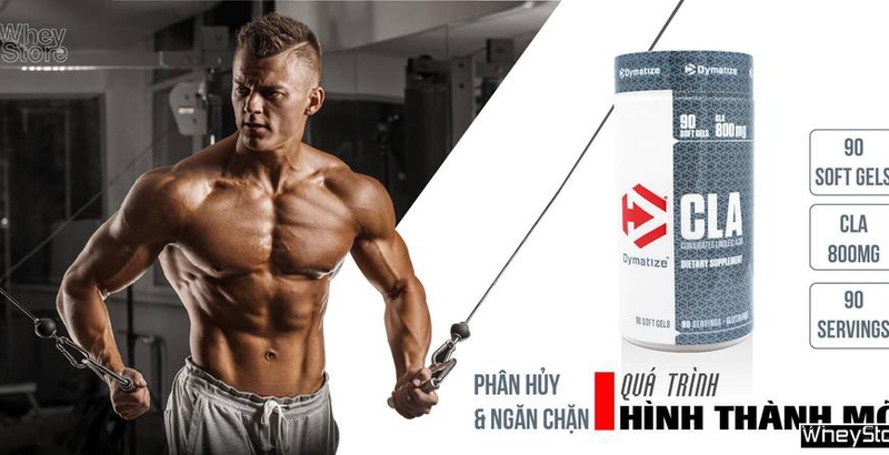 Review Danh mục sản phẩm của F8BET vô cùng đa dạng bổ sung giảm cân đốt mỡ Dymatize CLA