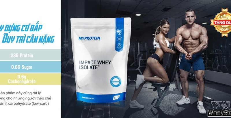 Myprotein Impact Whey Isolate có tốt không?