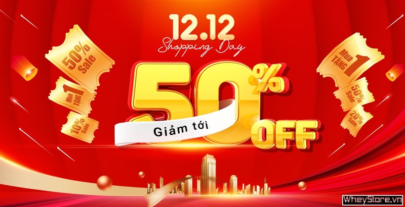 12.12 siêu Sale chớp nhoáng lên đến 50%