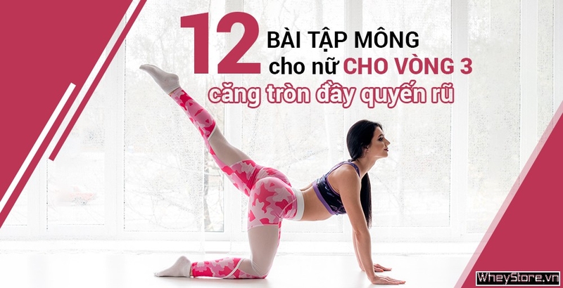 Top 12 bài tập mông cho nữ tại nhà giúp tăng vòng 3 cấp tốc