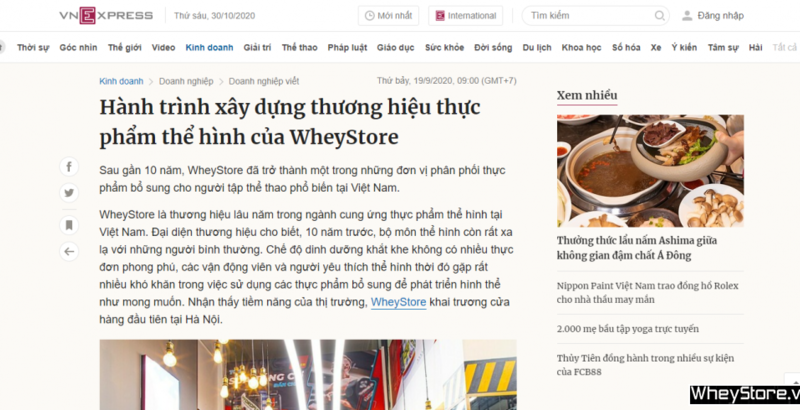 Báo VnExpress: Hành trình xây dựng thương hiệu Danh mục sản phẩm của F8BET vô cùng đa dạng thể hình của Nhà Cái F8bet casino trang chủ chính thức F8 BET 