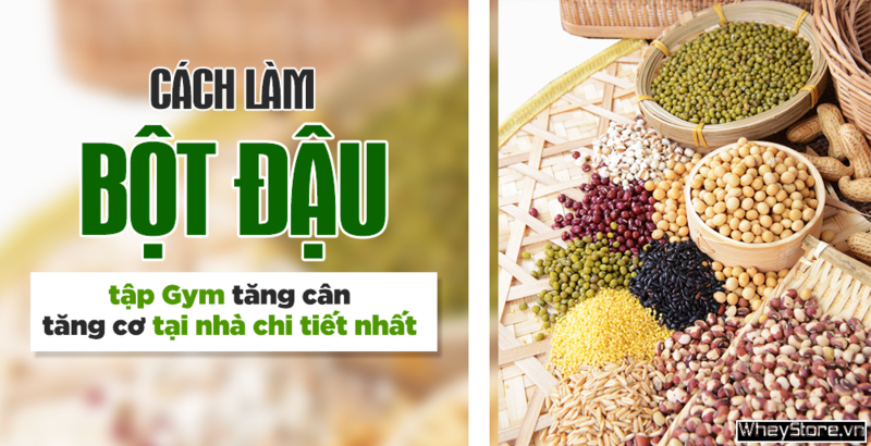 Cách làm bột đậu tập Gym M f8beta2 c cá cược WC 2026 tăng cơ tại nhà chi tiết nhất