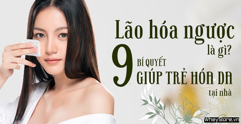 Lão hóa ngược là gì? 9 bí quyết giúp trẻ hóa da tại nhà