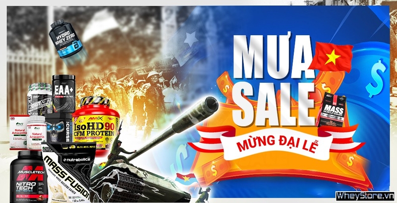 Mưa Sale Mừng đại lễ độc lập