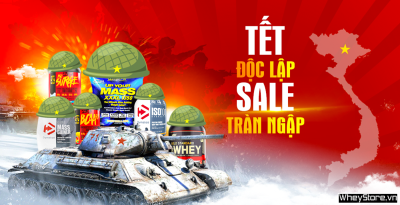 Tết độc lập - Sale tràn ngập