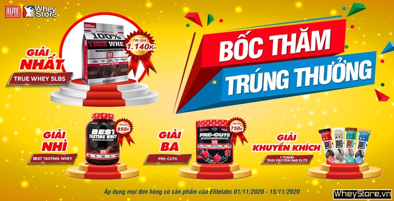 Chương trình bốc thăm trúng thưởng 15/11/2020 tại 125 Lê Thanh Nghị