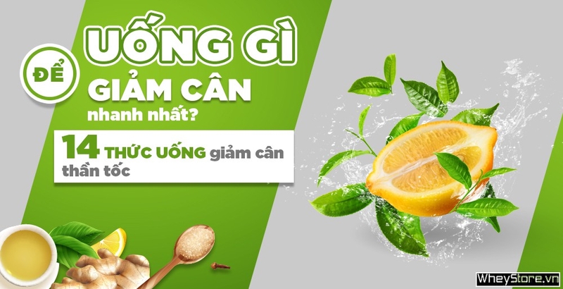 14 nước uống giảm mỡ bụng thần tốc trong 1 tuần