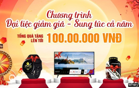 Đại tiệc giảm giá, sung túc cả năm