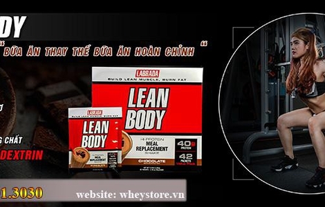 Cách pha và sử dụng bữa ăn thông minh Lean Body 