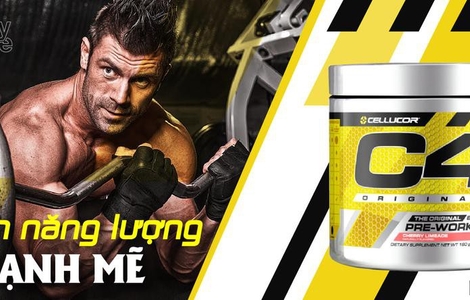 Đánh giá Cellucor C4 Original Pre  workout - Khởi nguồn sức mạnh
