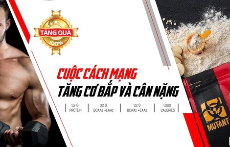 Đánh giá Mutant Mass 15lbs 6.8kg có tốt không?