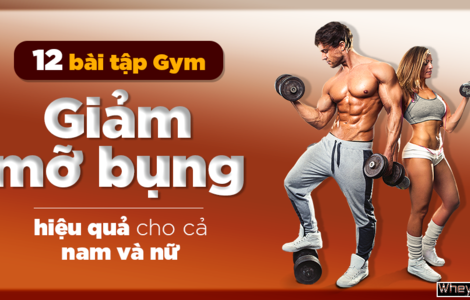 Top 12 bài tập Gym giảm mỡ bụng đơn giản tại nhà siêu hiệu quả