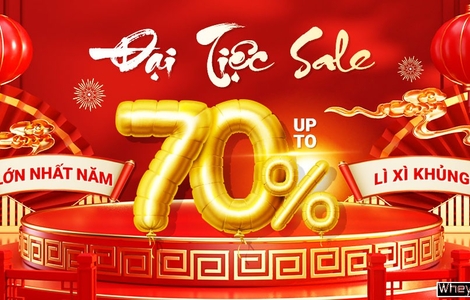 Đại tiệc Sale chào xuân Quý Mão 2023