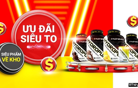 Đón hàng Hot Hydropure về - Tưng bừng khuyến mại