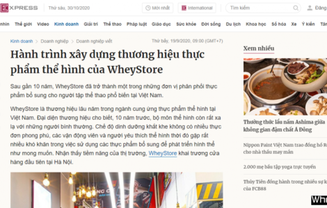 Báo VnExpress: Hành trình xây dựng thương hiệu Danh mục sản phẩm của F8BET vô cùng đa dạng thể hình của Nhà Cái F8bet casino trang chủ chính thức F8 BET 
