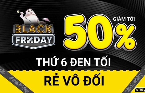 Black Friday 2022 - Sale lớn nhất năm giảm đến 50%