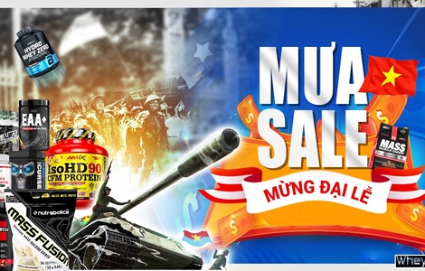 Mưa Sale Mừng đại lễ độc lập