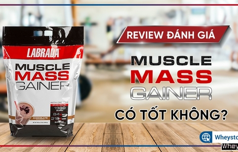 Review đánh giá Muscle Mass Gainer có tốt không