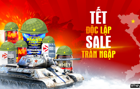 Tết độc lập - Sale tràn ngập