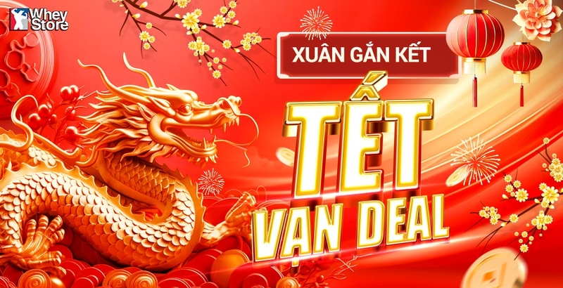 Hàng loạt Deal Hot mừng tuổi mở bát khai xuân Giáp Thìn