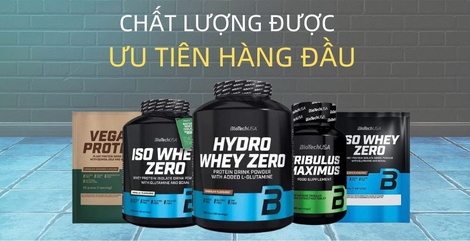 BiotechUSA -  Chất lượng được ưu tiên hàng đầu