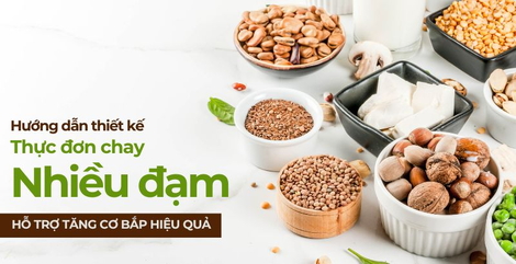 Hướng dẫn thiết kế thực đơn chay nhiều đạm hỗ trợ tăng Tải app F8BET hiệu quả