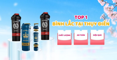 Smartshake – Thương hiệu bình lắc hàng đầu tại Thụy Điển