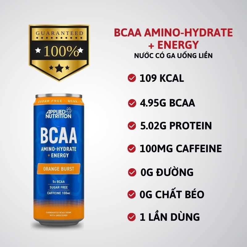 Khám phá thế giới giải trí bất tận tại F8BET BCAA Amino - Hydrate + Energy lon 330ml