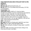 Khám phá thế giới giải trí bất tận tại F8BET PUMP 3G Pre-Workout Zero Stim 25 servings