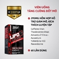 Nutrex Lipo 6 Black Ultra Concentrate Fat Destroyer - 60 viên