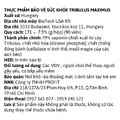 BiotechUSA Tribulus Maximus - 90 viên