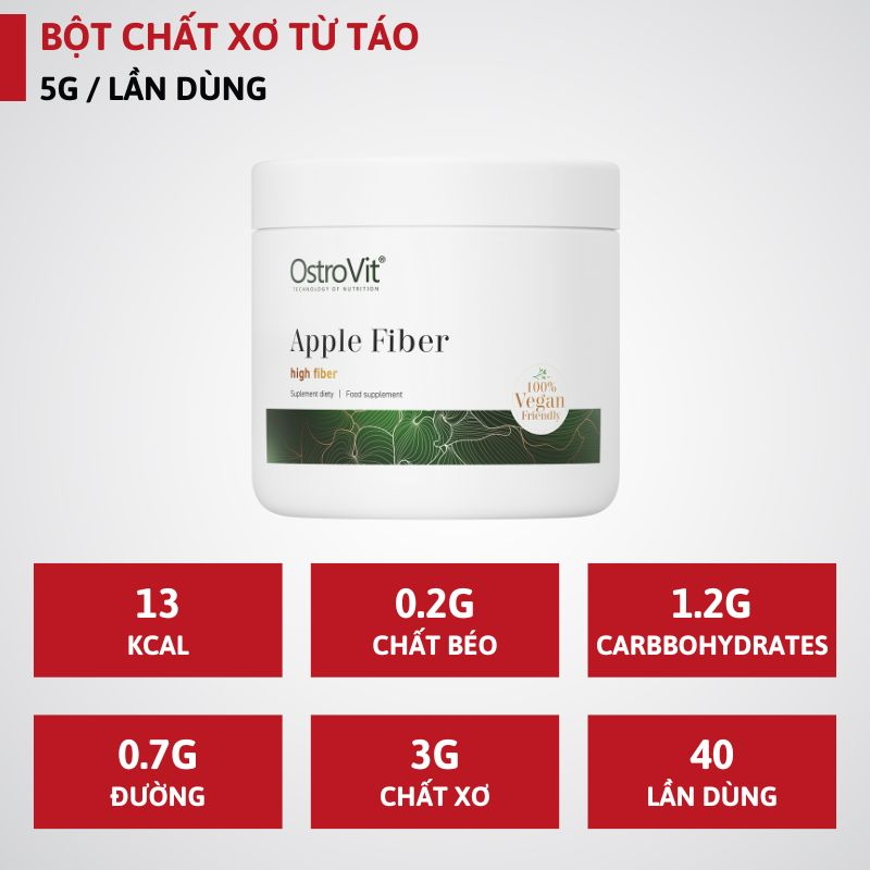 Ostrovit Apple Fiber 40 servings