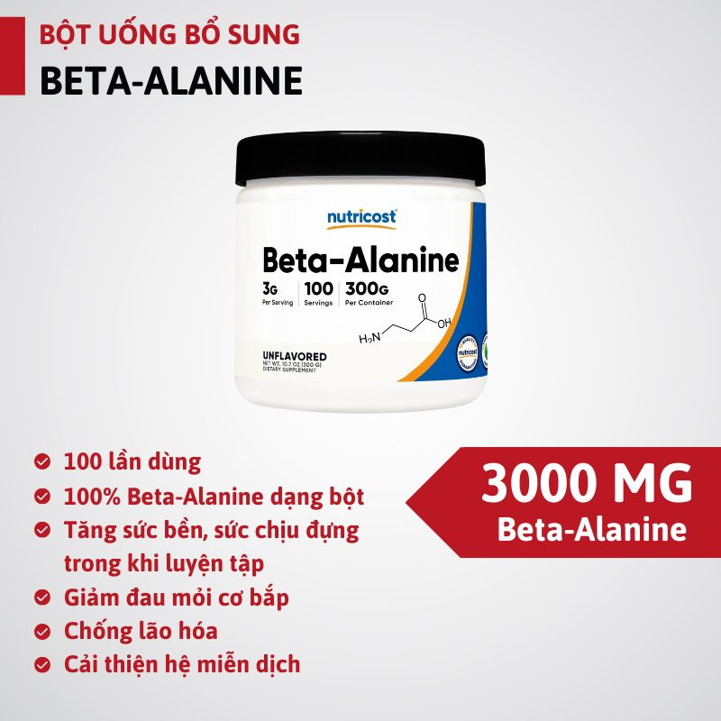 M.F8beta2.con link không chặn Beta-Alanine 300g