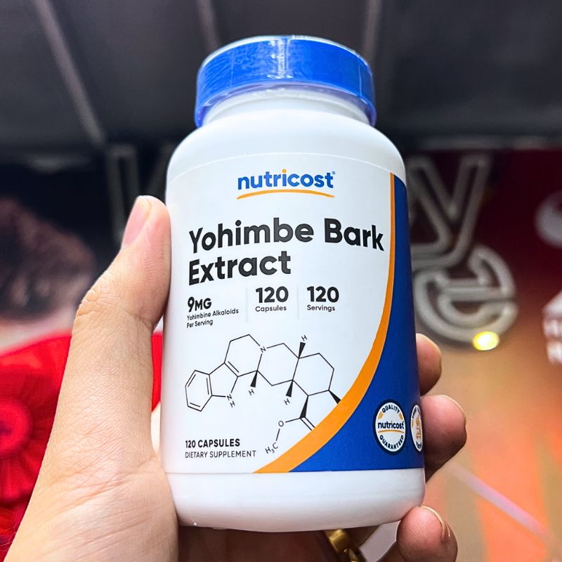 M.F8beta2.con link không chặn Yohimbe Bark Extract - 120 viên