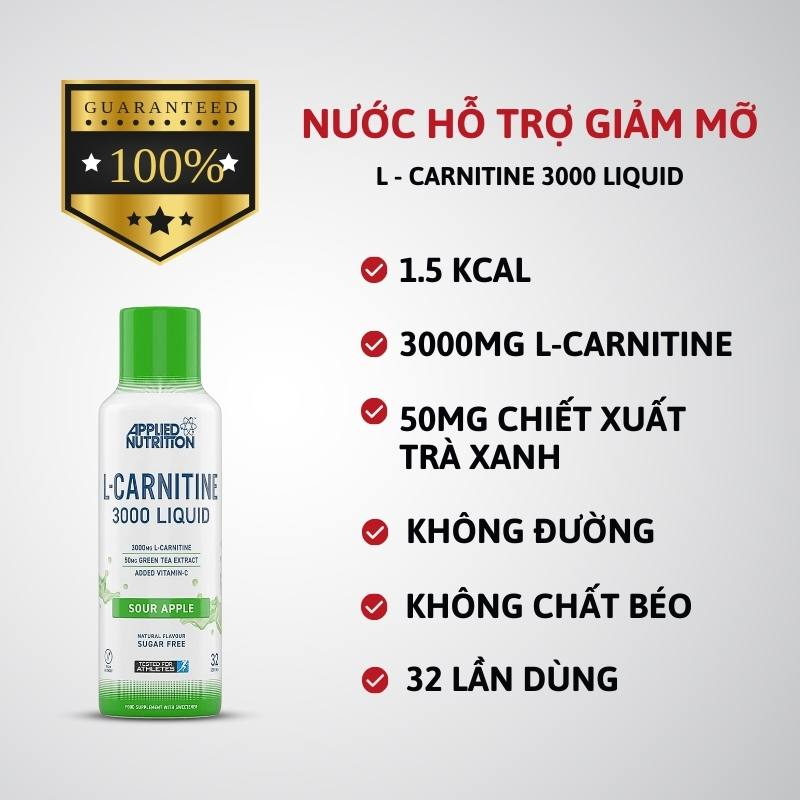 Khám phá thế giới giải trí bất tận tại F8BET L-Carnitine Liquid 3000 - 480ml