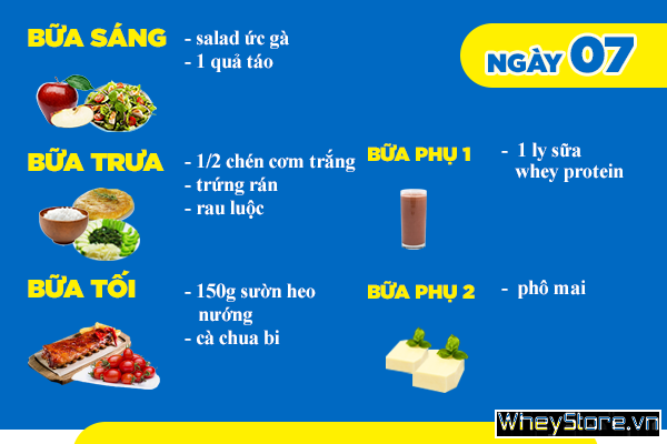 Thực đơn cho người tập Gym giảm cân chi tiết trong 7 ngày - Ảnh 7 Thực đơn cho người tập Gym giảm cân chi tiết trong 7 ngày - Ảnh 7