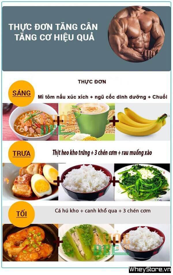 Thực đơn 1 tuần cho nam gầy giúp M f8beta2 c cá cược WC 2026 hiệu quả - Ảnh 5
