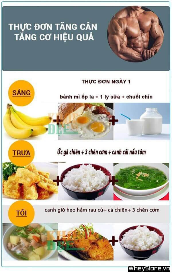 Thực đơn 1 tuần cho nam gầy giúp M f8beta2 c cá cược WC 2026 hiệu quả - Ảnh 6