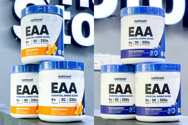 M.F8beta2.con link không chặn EAA dạng bột - 330g vị Peach Mango và Blue Raspberry (hình ảnh chỉ mang tính chất minh họa)