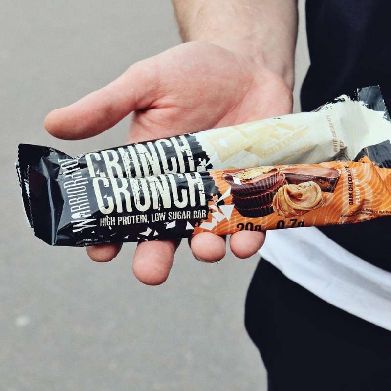 Bánh Warrior Crunch Protein Bar (hình ảnh chỉ mang tính chất minh họa)