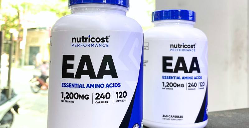 (Hình ảnh chỉ mang tính chất minh họa: Sản phẩm M.F8beta2.con link không chặn EAA Essential Amino Acids 1200mg - 240 viên)