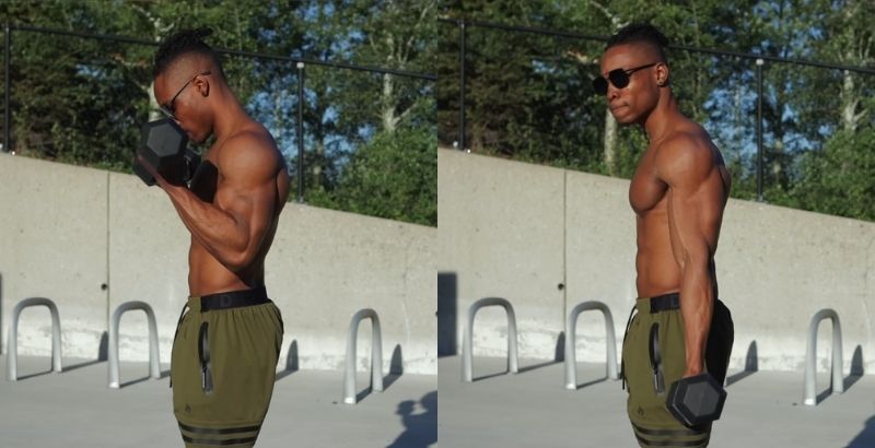 Double Bicep Curl