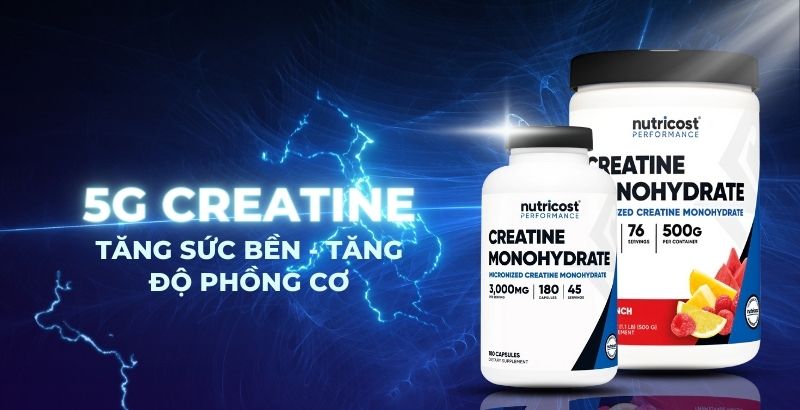 M.F8beta2.con link không chặn Creatine Monohydrate dạng bột và viên