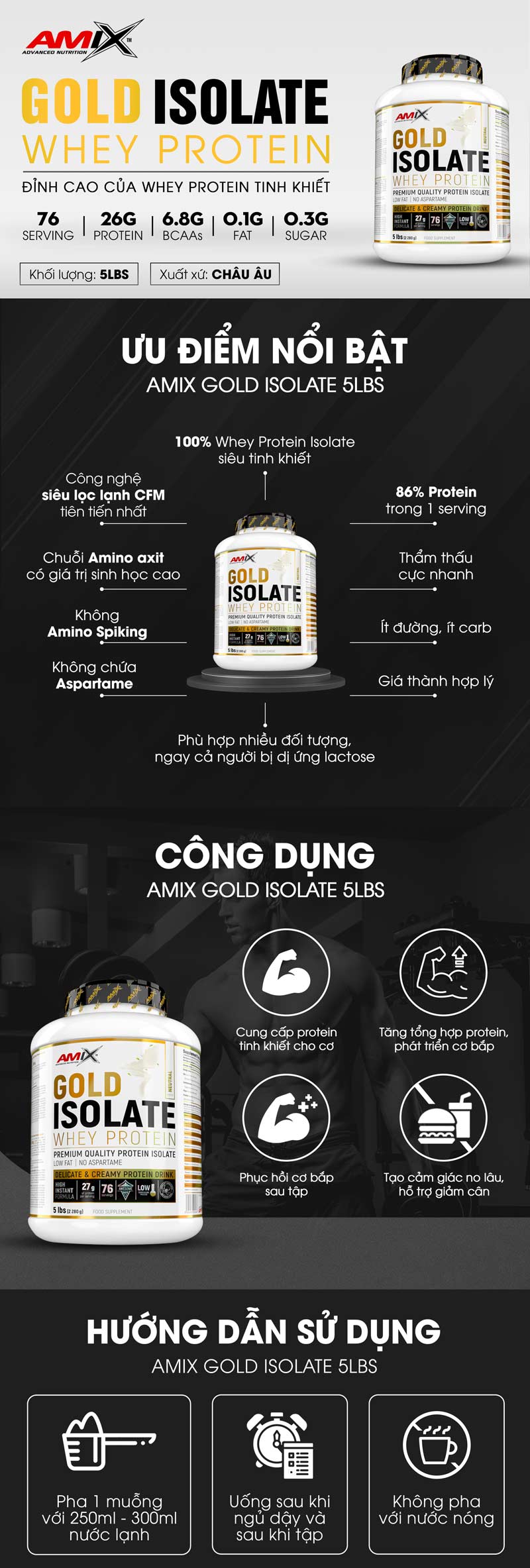 Gold Isolate F8bet09 vip Trang chinh thức 5lbs