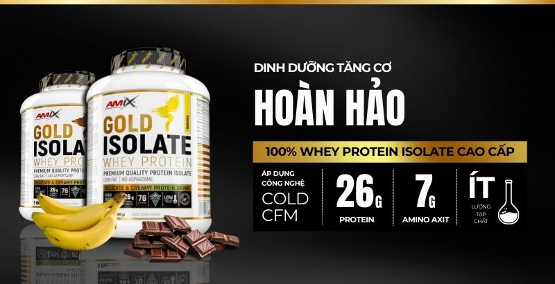 Amix Gold Isolate 5lbs