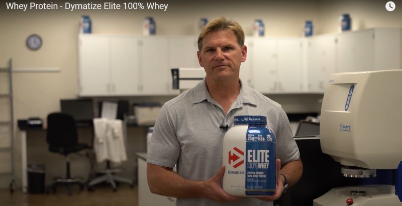 Sản phẩm của Dymatize được nghiên cứu và sản xuất bởi đội ngũ đẳng cấp - tiến sĩ Rob Wildman